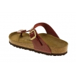 Birkenstock Gizeh BS 1013629 wygodne damskie klapki - japonki