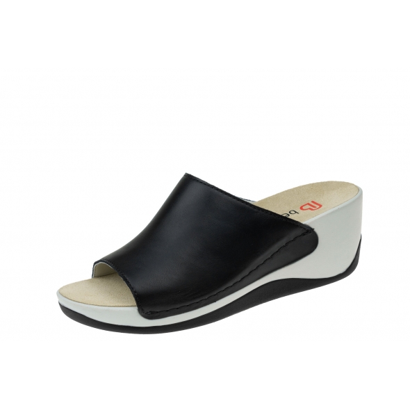 Berkemann Saphira 01200-901 wygodne zdrowotne damskie klapki