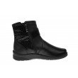Axel Comfort 4461 wygodne czarne damskie botki