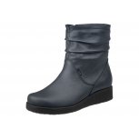 Axel Comfort 4092 granatowe damskie botki