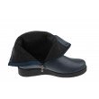 Axel Comfort 4092 wygodne zdrowotne granatowe damskie botki