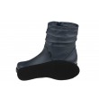 Axel Comfort 4092 wygodne zdrowotne granatowe damskie botki