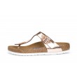 Birkenstock Gizeh BS 1005048 wygodne zdrowotne damskie klapki - japonki