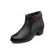 Axel Comfort 4445 czarne wygodne damskie botki