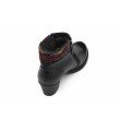 Axel Comfort 4445 czarne wygodne damskie botki