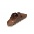 Birkenstock Arizona 1011073 modne skórzane damskie klapki