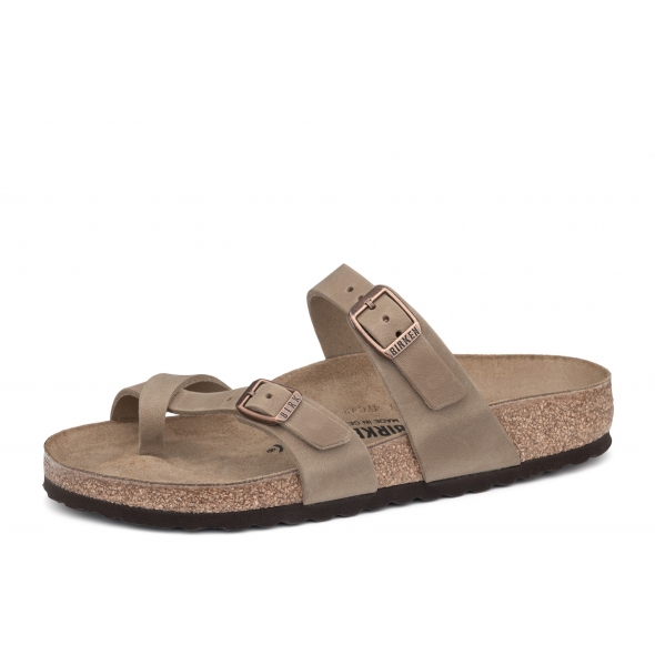 Birkenstock Mayari 1011433 skórzane ortopedyczne damskie klapki