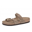 Birkenstock Mayari 1011433 skórzane ortopedyczne damskie klapki