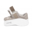 Comfortabel 940451-08 wygodne skórzane damskie półbuty