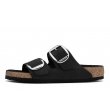 Birkenstock Arizona Big Buckle 1011074 ortopedyczne skórzane damskie klapki