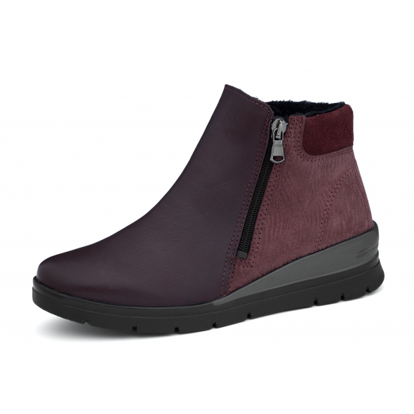 Comfortabel 990706-41 wygodne skórzane damskie botki