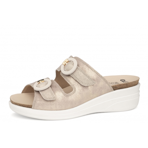 Ara Zurich-S 12-47002-05 wygodne skórzane damskie klapki