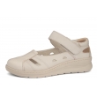 Bailar Pilar Beż wygodne skórzane damskie półbuty
