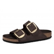 Birkenstock Arizona Big Buckle 1032886 wygodne skórzane damskie klapki