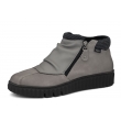 Axel Comfort 4534 szare skórzane damskie botki
