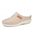 Fly Flot P5 X61 F7 Dark Beige wygodne damskie klapki
